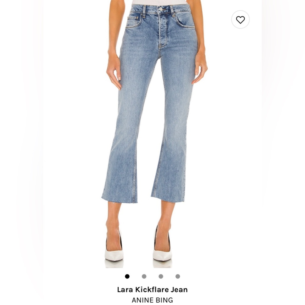 Anine Bing lara kickback flare size 25